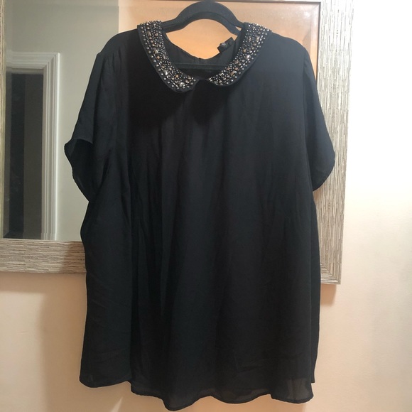 torrid Tops - Torrid Embellished Collar Top 5